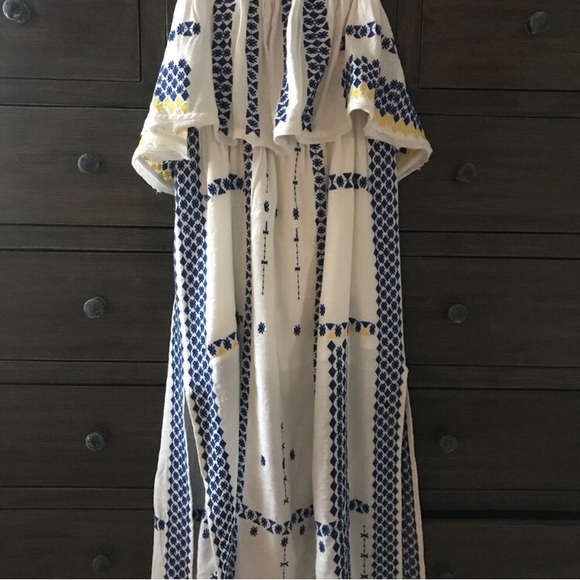 Free People Wild Romance Embroidered Midi Dress - Picture 4 of 4